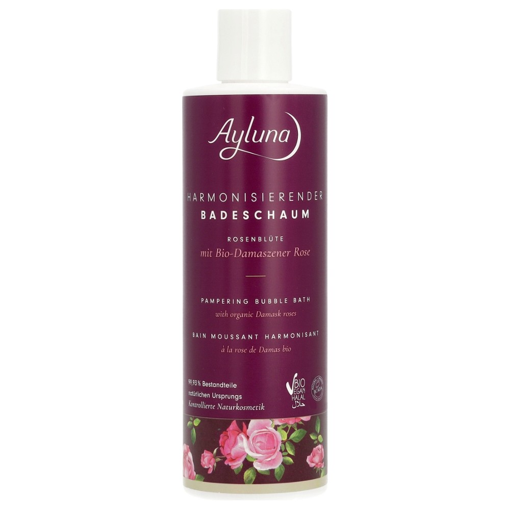 Harmonisierender Badeschaum Rosenblüte // Ayluna