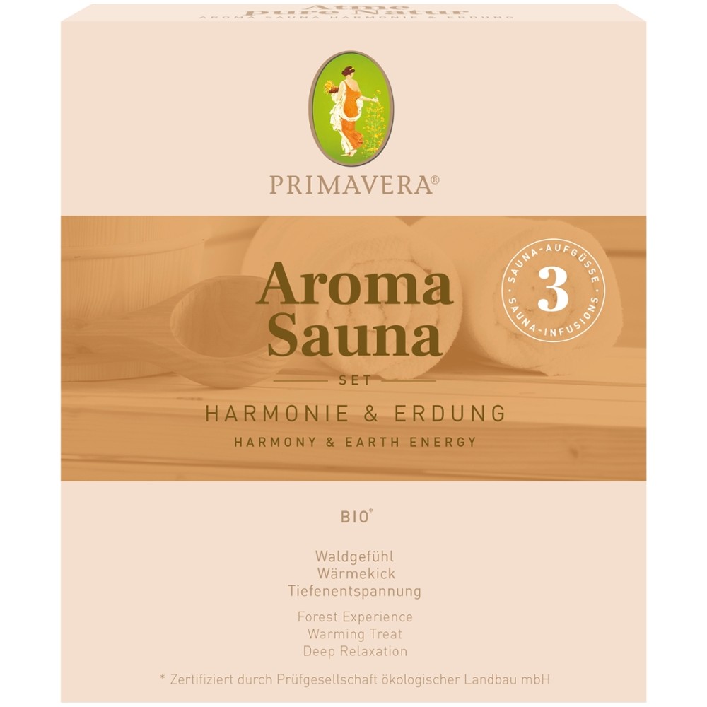 Set Aroma Sauna Harmonie & Erdung // PRIMAVERA