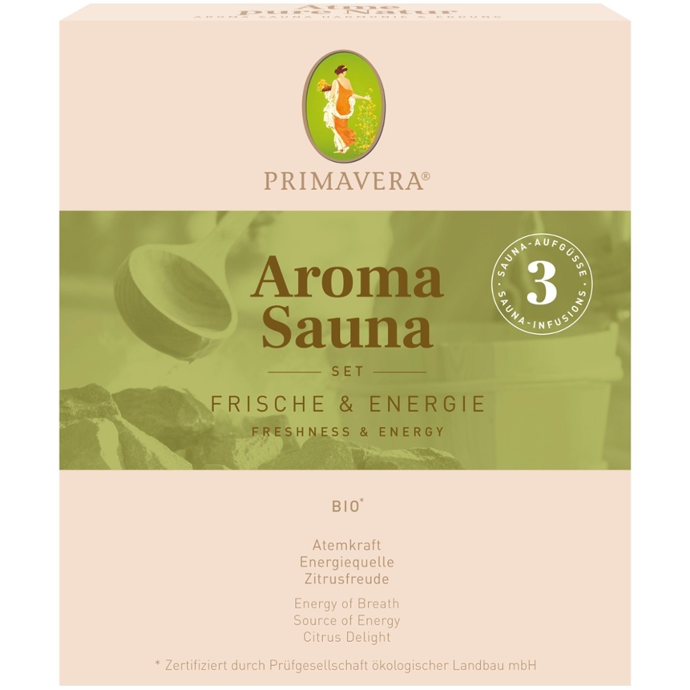 Set Aroma Sauna Frische & Energie // PRIMAVERA