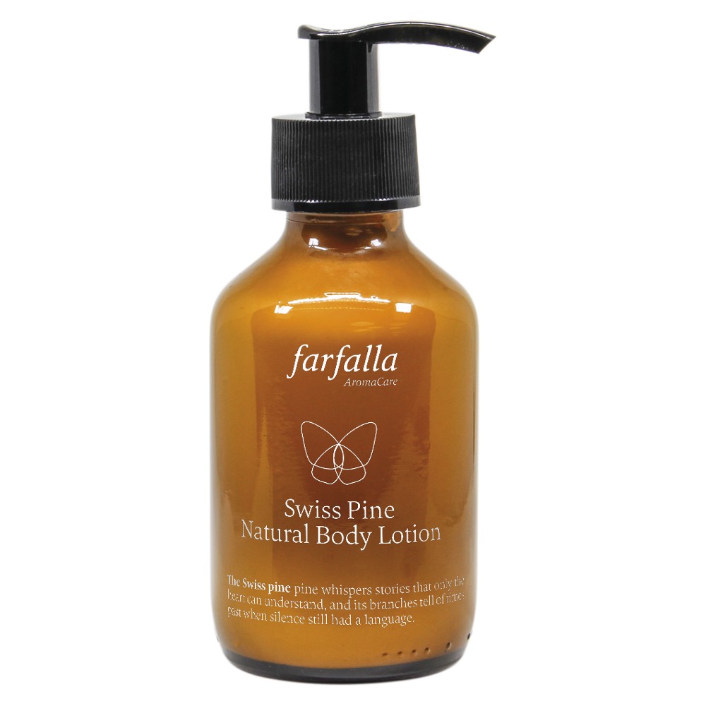 Swiss Pine Natural Body Lotion, 150ml // farfalla