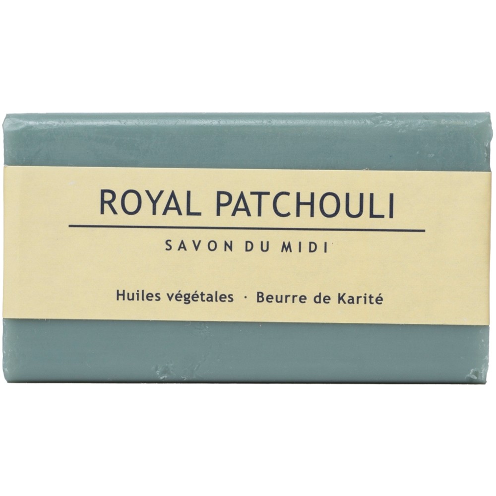 Seife mit Karité-Butter Royal Patchouli 100g // Savon du Midi