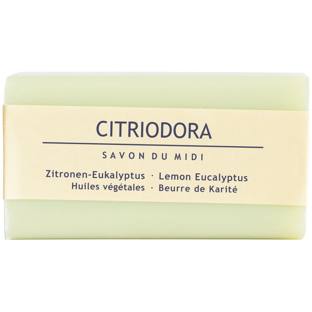 Seife mit Karité-Butter Citriodora 100g // Savon du Midi