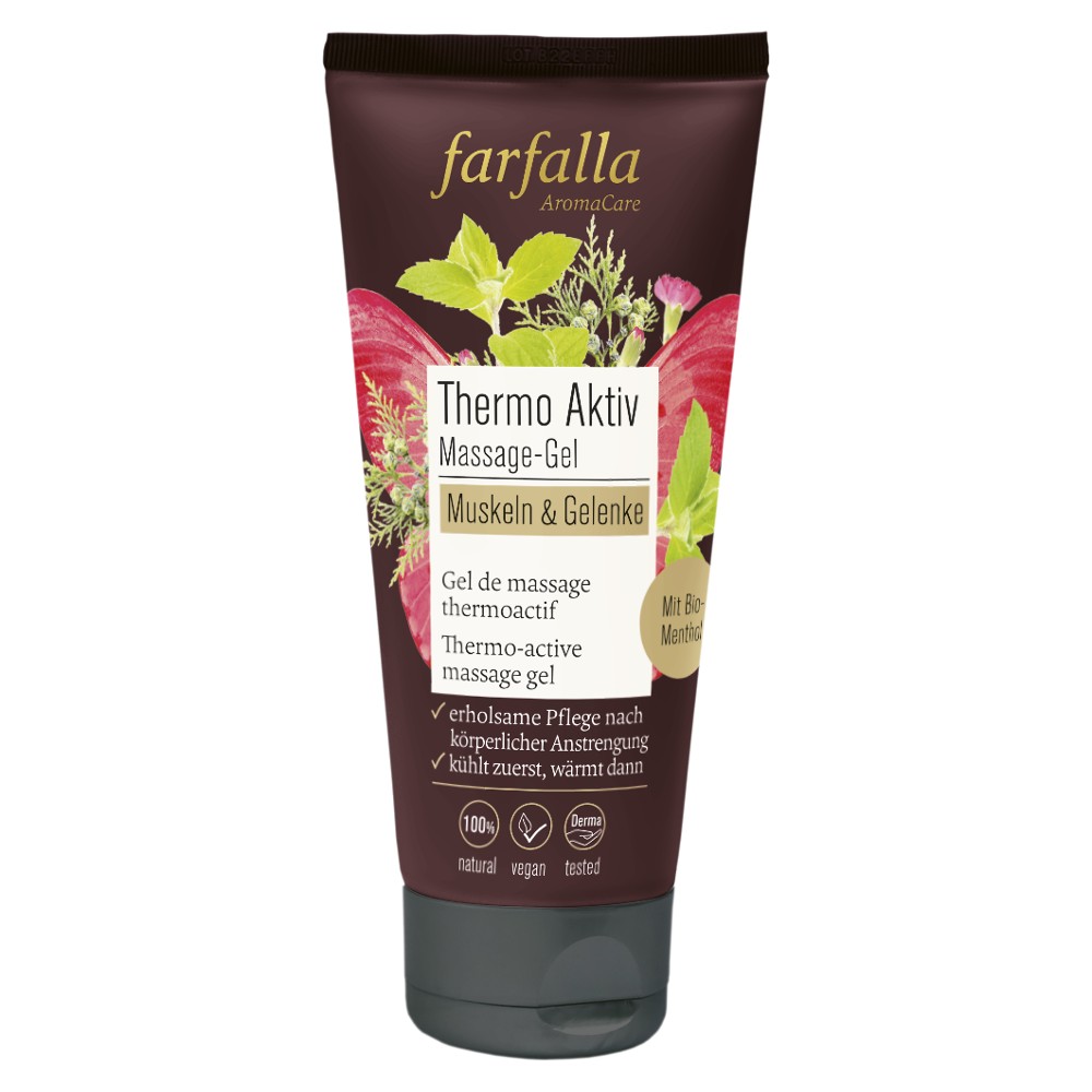 Thermo Aktiv Massage-Gel, 100ml // farfalla