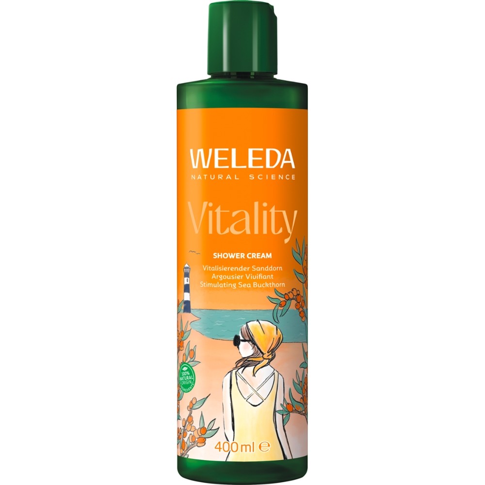 Vitality Shower Cream Sanddorn 400 ml // Weleda