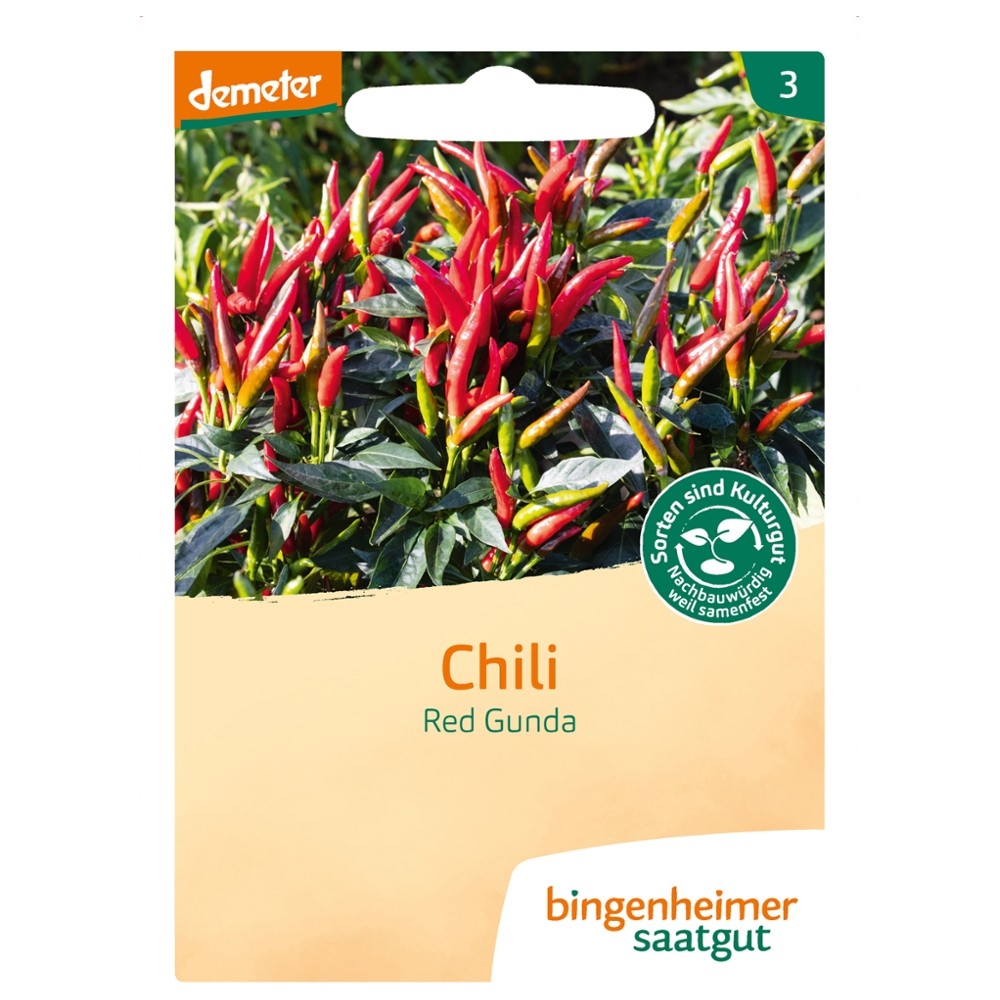 Chili Red Gunda // Bingenheimer Saatgut