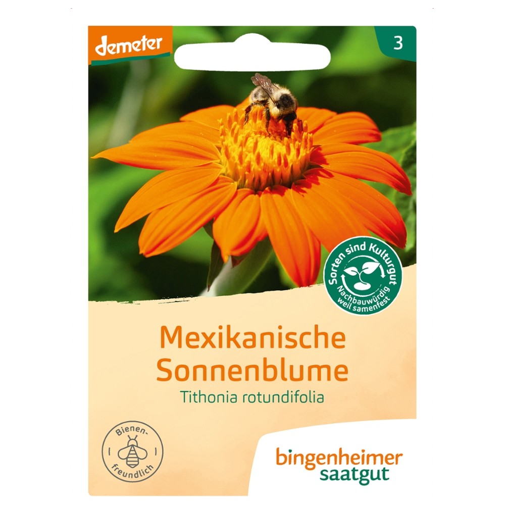 Mexikanische Sonnenblume // Bingenheimer Saatgut
