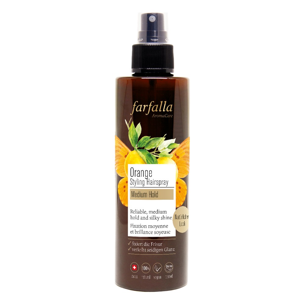 Orange Styling Hairspray, 200ml // farfalla