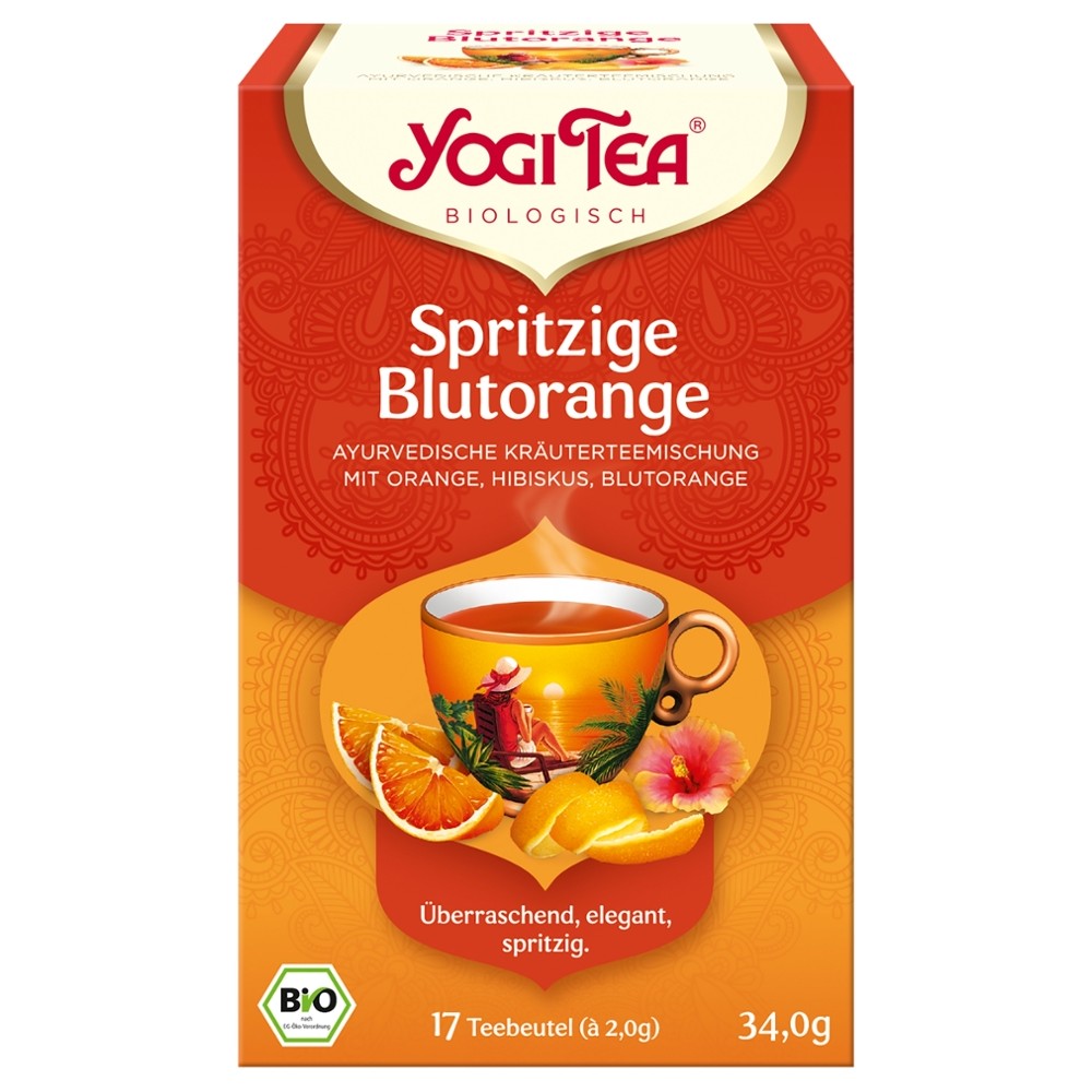 Spritzige Blutorange Bio // YOGI TEA