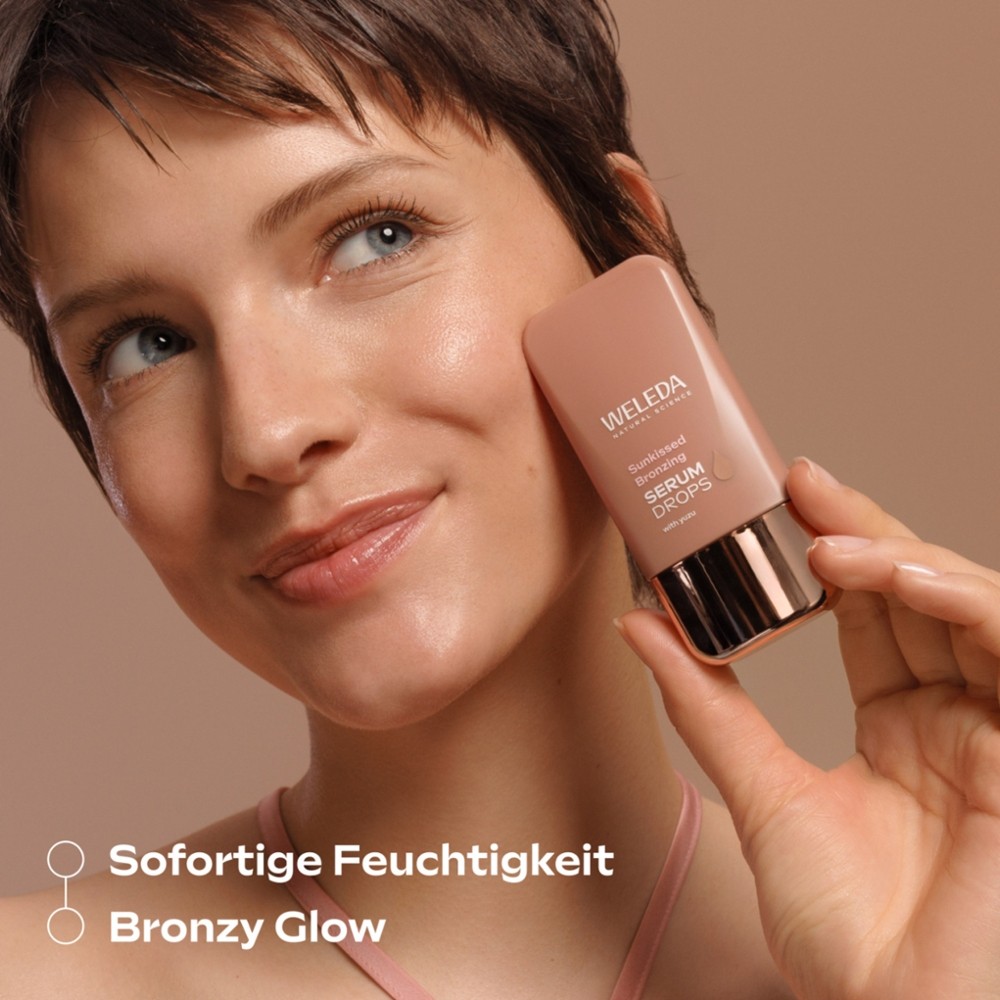 Sunkissed Bronzing Serum Booster Drops // Weleda