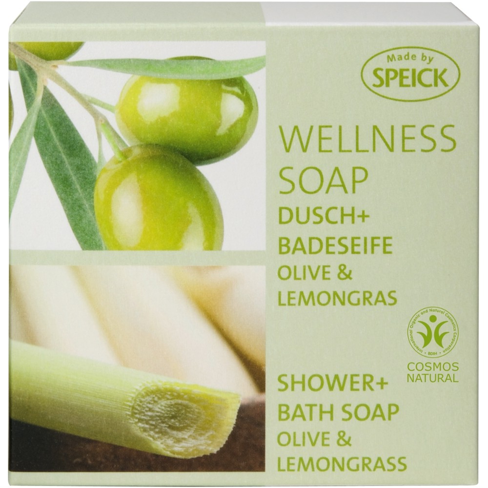 Wellness Soap BDIH Olive + Lemongras // Made by Speick
