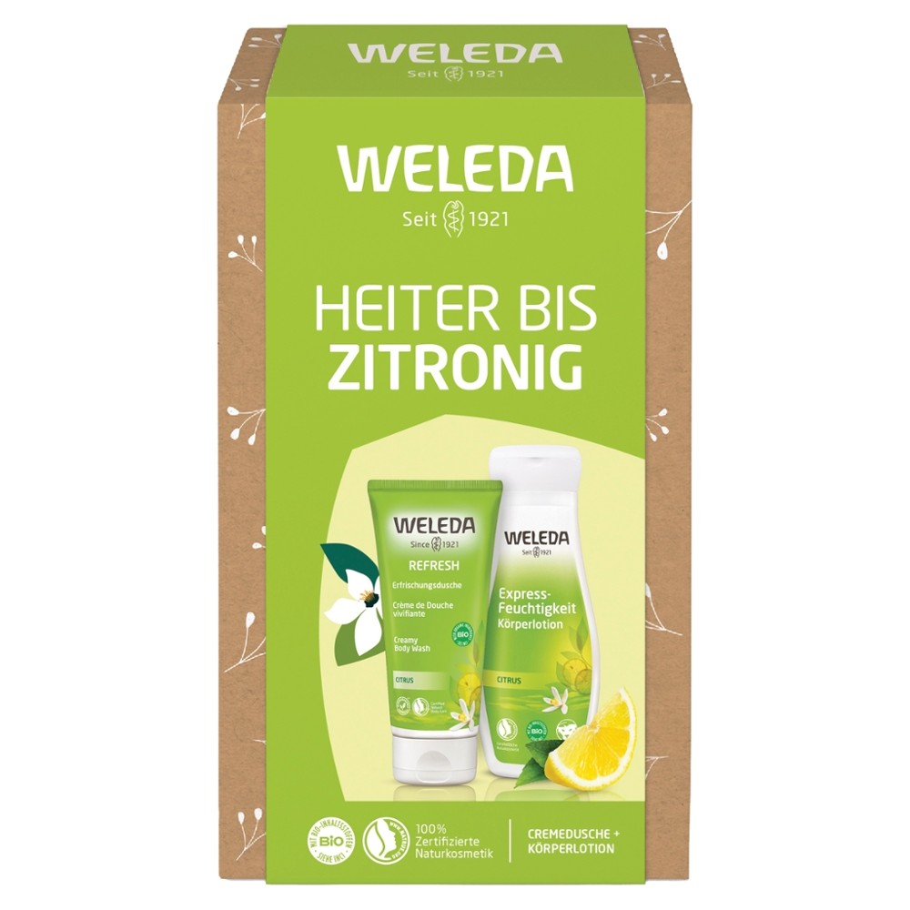 Geschenkset Citrus 2024 ApoFH // Weleda