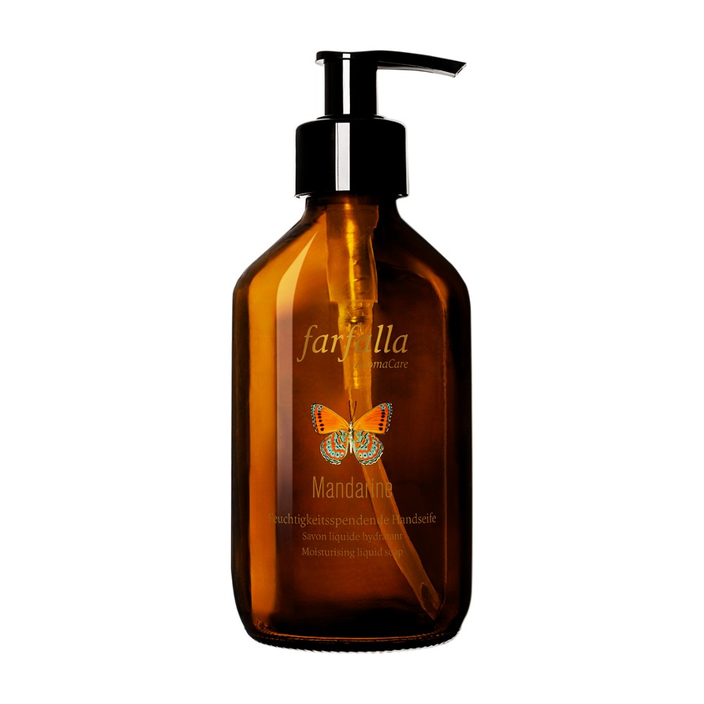 Mandarine Feuchtigkeitsspendende Handseife, 250ml // farfalla