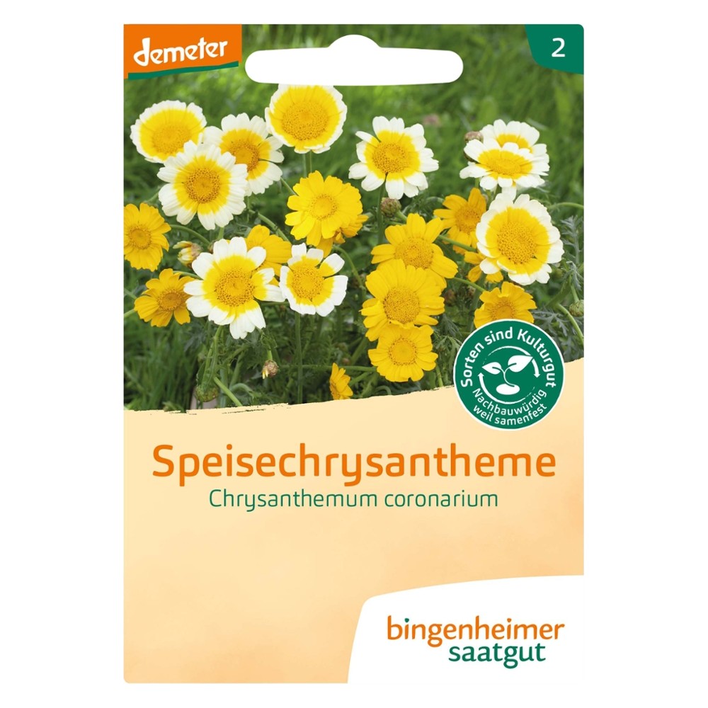 Speisechrysantheme // Bingenheimer Saatgut