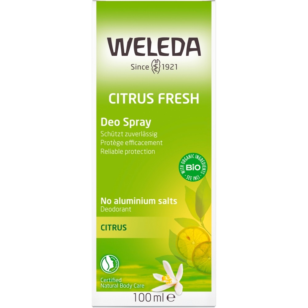 Citrus Fresh Deo Spray 100ml // Weleda