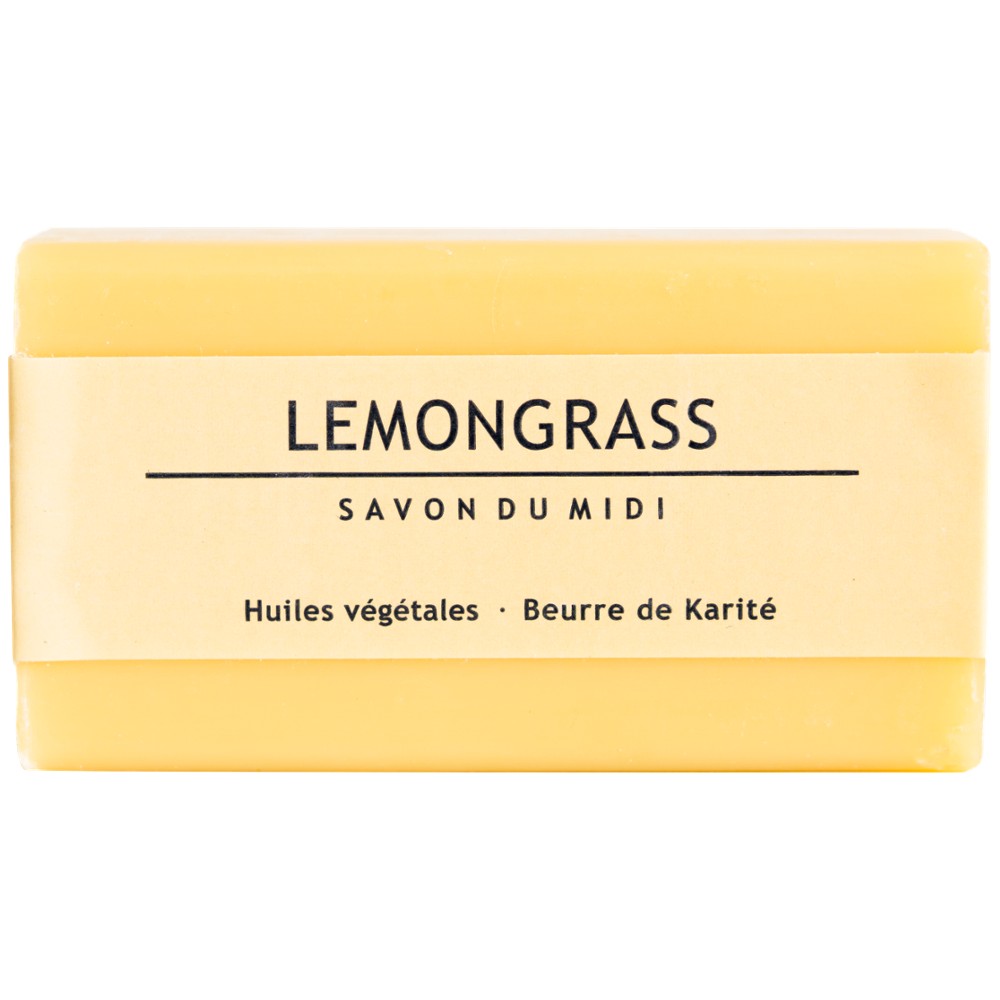 Seife mit Karité-Butter Lemongrass 100g // Savon du Midi