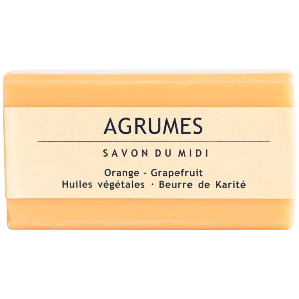 Seife mit Karité-Butter Agrumes 100g // Savon du Midi