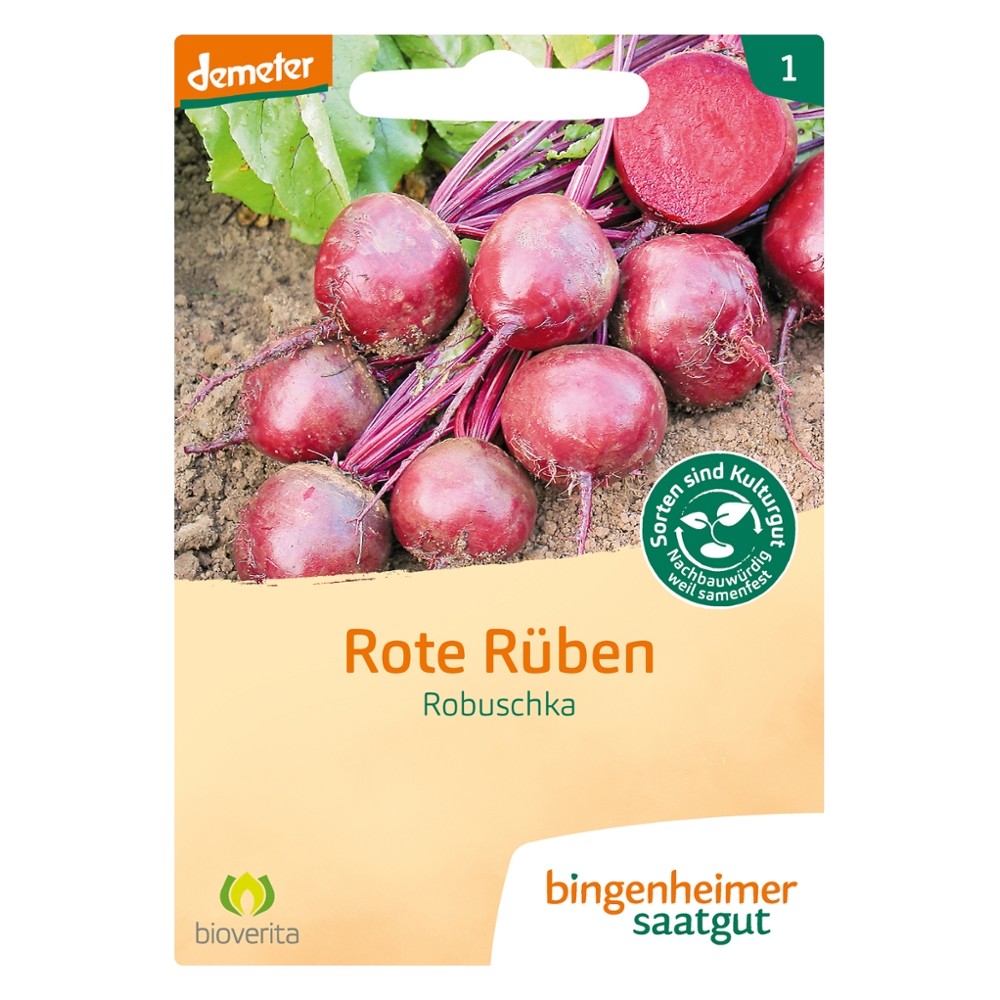 Rote Bete Robuschka // Bingenheimer Saatgut