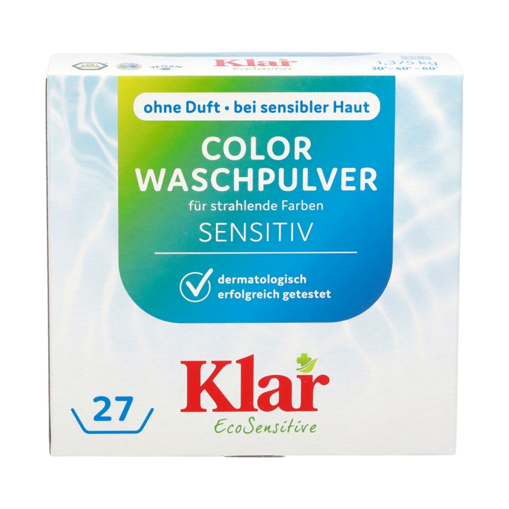 Color Waschpulver // Klar