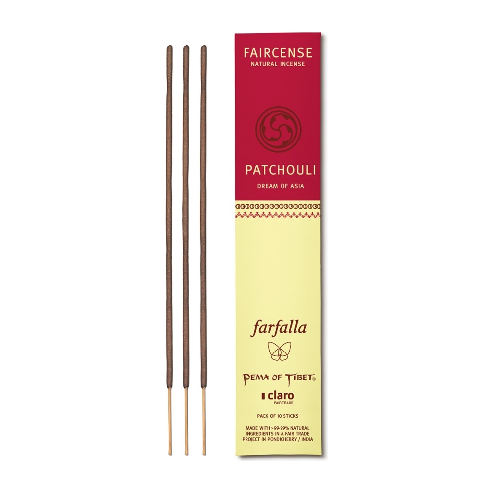 Patchouli / Dream of Asia, Faircense Räucherstäbchen // farfalla