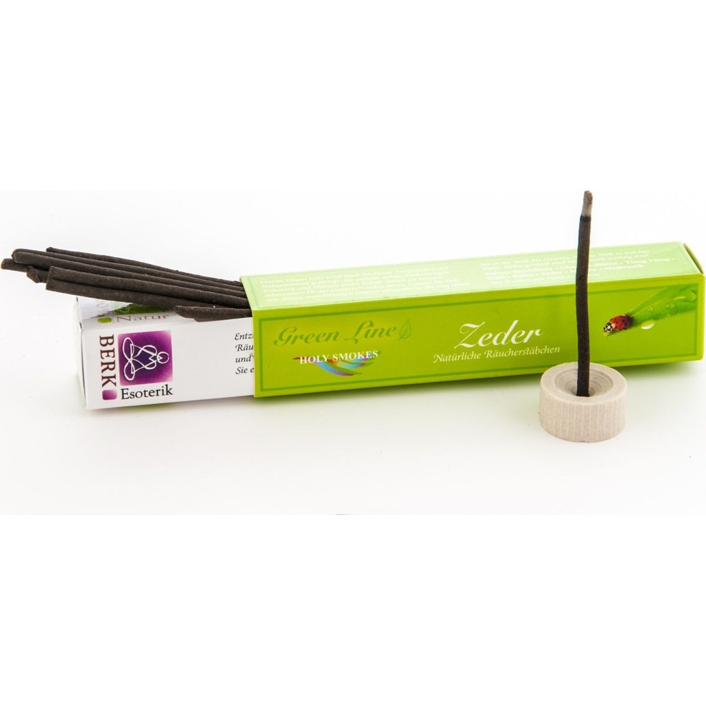 Zeder Räucherstäbchen - Green Line 10 g // BERK