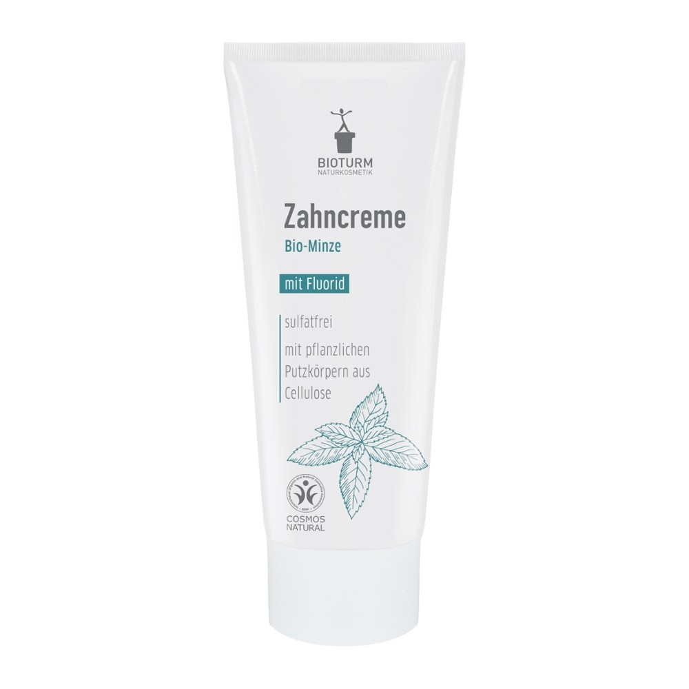 Zahncreme Bio-Minze mit Fluorid // BIOTURM