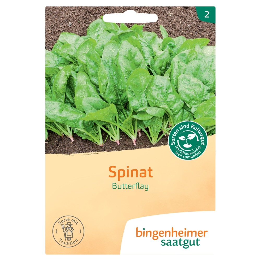 Spinat Butterflay // Bingenheimer Saatgut