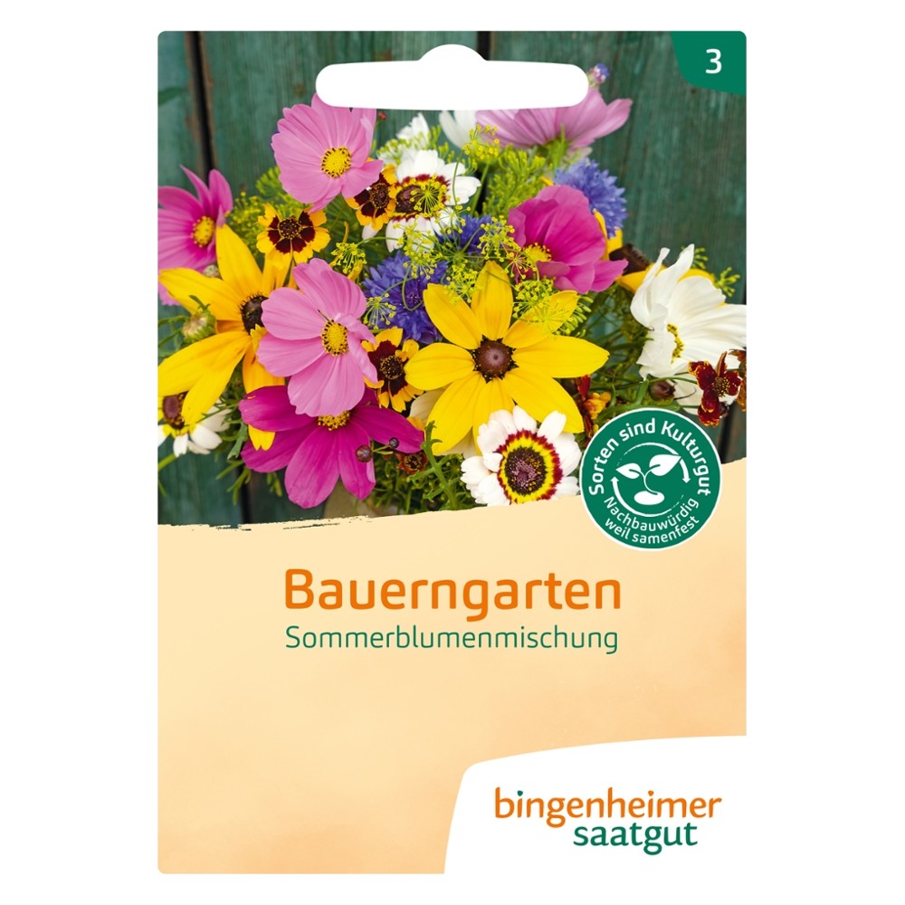 Mischung Blumen Bauerngarten // Bingenheimer Saatgut