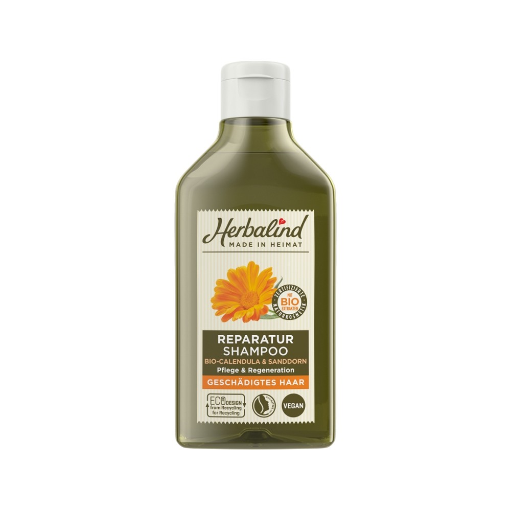 Shampoo Reparatur Bio Calendula & Sanddorn // Herbalind