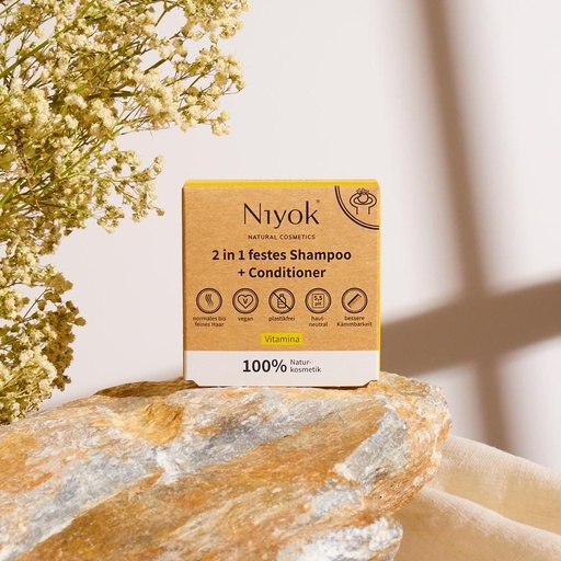 [546724] 2 in 1 festes Shampoo & Conditioner Vitamina // Niyok