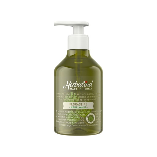 [549515] Floraseife Nadelwald Intensives Dufterlebnis nach dichten Nadelwäldern // Herbalind