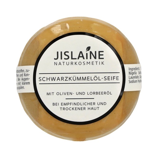 [568313] Schwarzkümmelöl-Seife, 100g // Jislaine Naturkosmetik