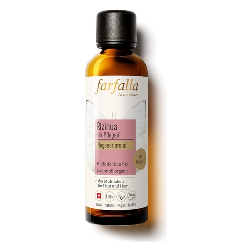 [583137] Rizinus, Bio-Pflegeöl, 75ml // farfalla