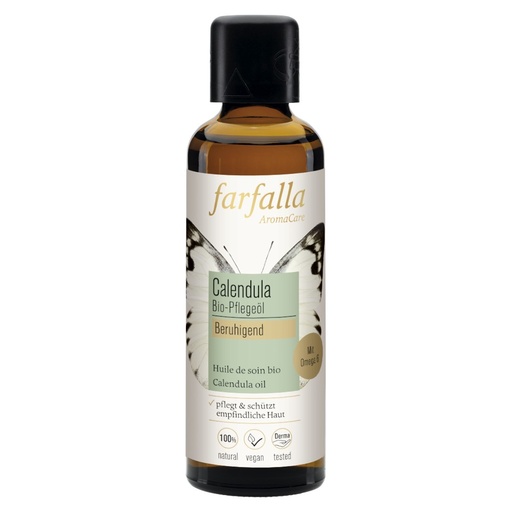 Calendula, Bio-Pflegeöl, 75ml // farfalla