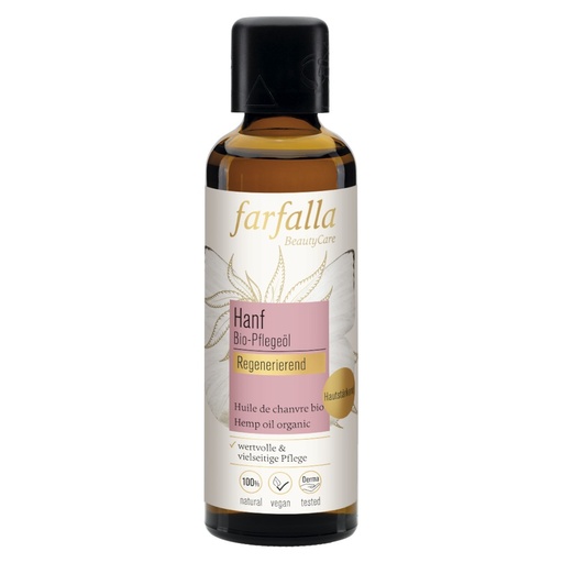Hanf, Bio-Pflegeöl, 75ml // farfalla