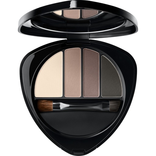 [590058] Eye and Brow Palette 01 stone // Dr. Hauschka
