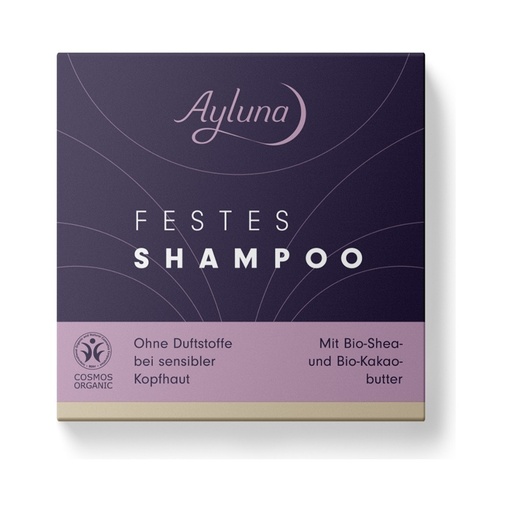[635567] Festes Shampoo ohne Duftstoffe bei sensibler Kopfhaut // Ayluna