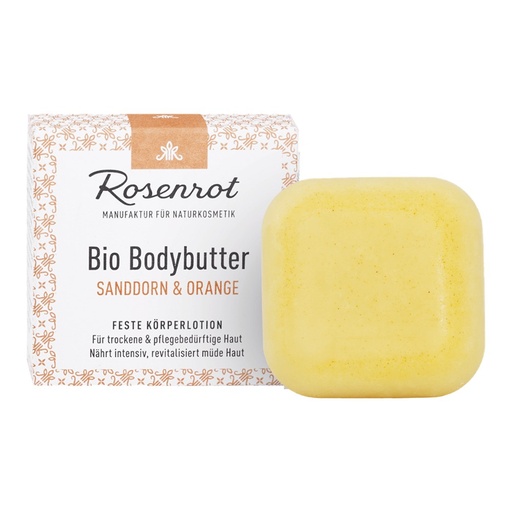 [637037] Bio Bodybutter Sanddorn & Orange - 70g // Rosenrot Naturkosmetik