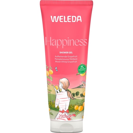 [440989] Happiness Shower Gel Grapefruit 200 ml // Weleda