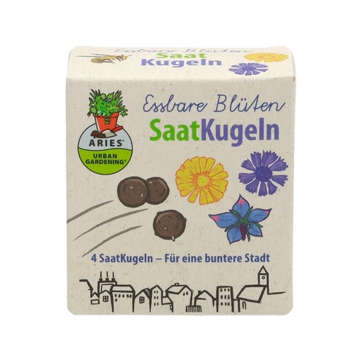 [527111] SaatKugeln Essbare Blüten // Aries