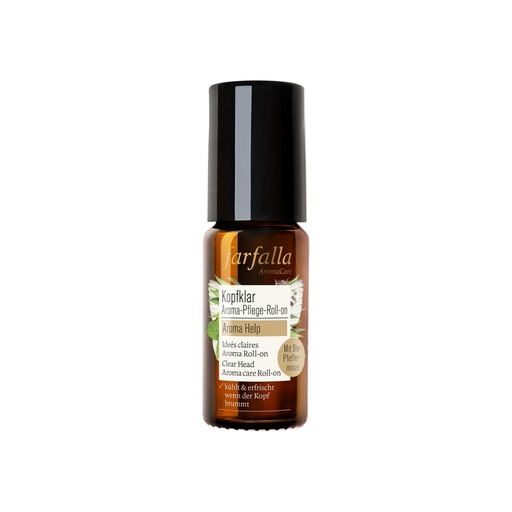 [583345] Kopfklar Aroma-Pflege-Roll-on, Aroma Help, 10ml // farfalla