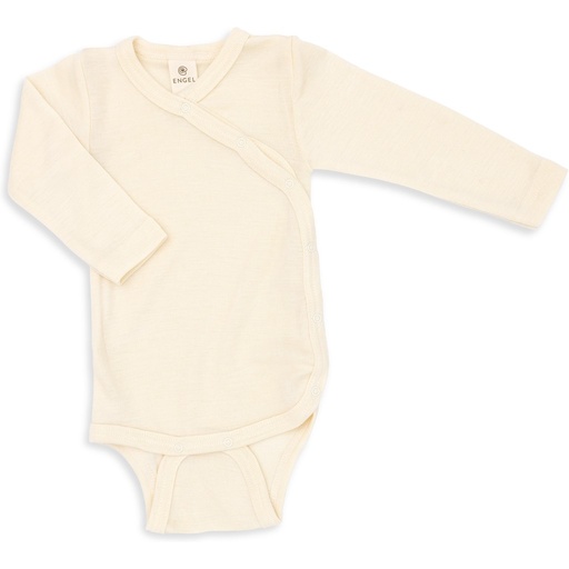 Baby-Wickelbody, langarm, GOTS // ENGEL