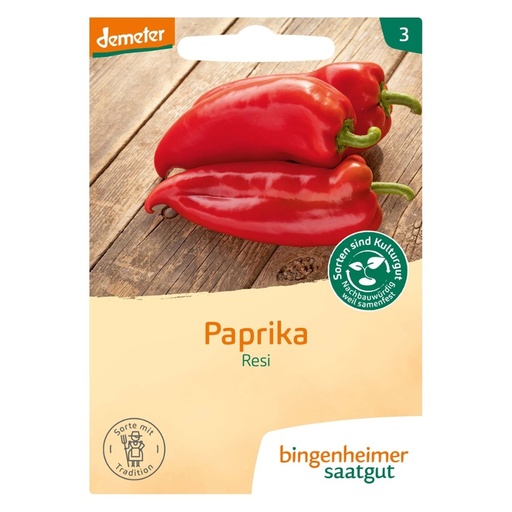 [521723] Spitzpaprika Resi // Bingenheimer Saatgut