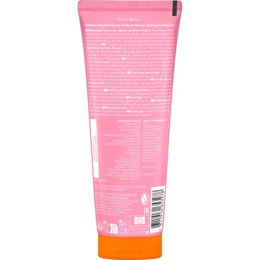[945463] Pink Peach Shower Gel // Weleda