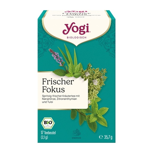 Yogi® Frischer Fokus Bio // YOGI TEA