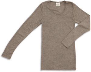 Damen-Shirt, langarm, GOTS // ENGEL