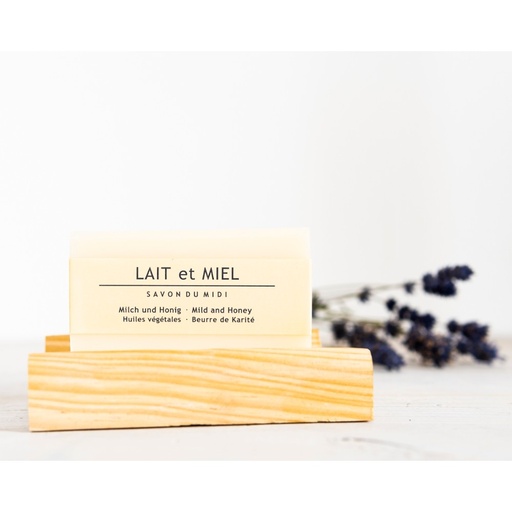 [47868] Seife mit Karité-Butter Milch & Honig 100g // Savon du Midi