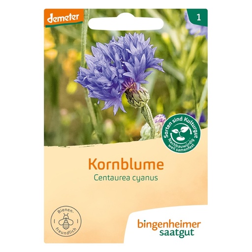 [ex52101] Kornblume // Bingenheimer Saatgut