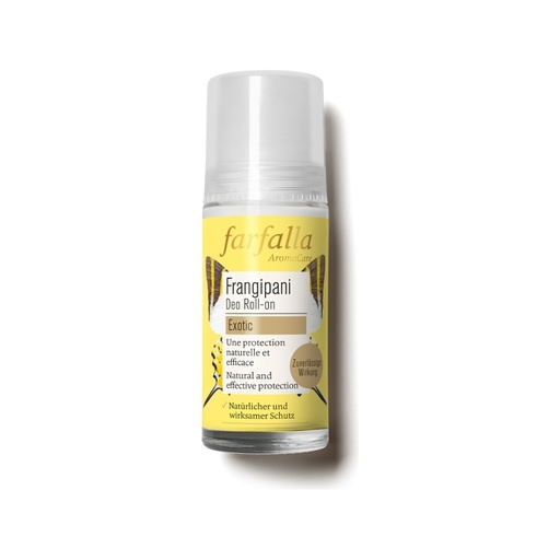 [58363] Frangipani, Blumig-sanfter Deo Roll-on, 50ml // farfalla
