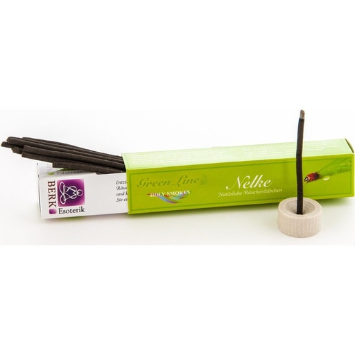Nelke Räucherstäbchen - Green Line 10 g // BERK