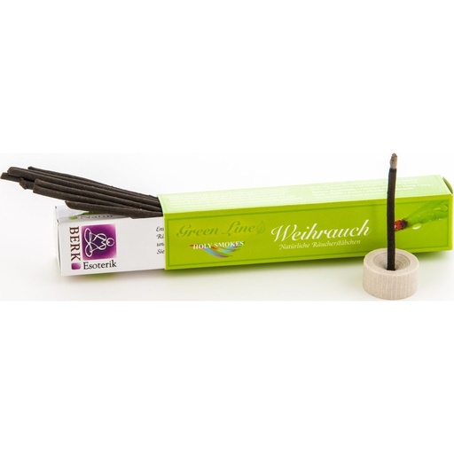 Weihrauch Räucherstäbchen - Green Line 10 g // BERK